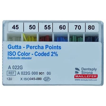 Gutta Percha Points 2%